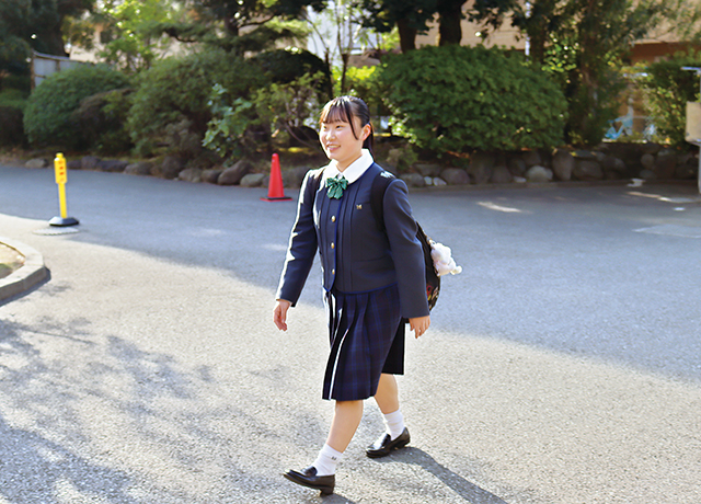 今日も元気に登校